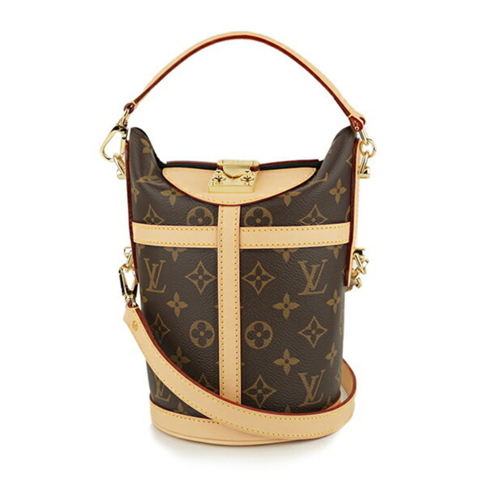 Louis Vuitton Duffel Bag Handbag Monogram Brown